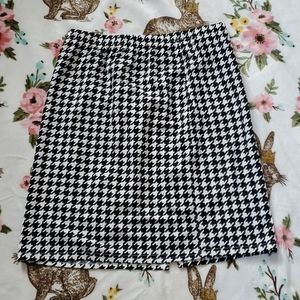 SHEIN|| Houndstooth Print Skirt